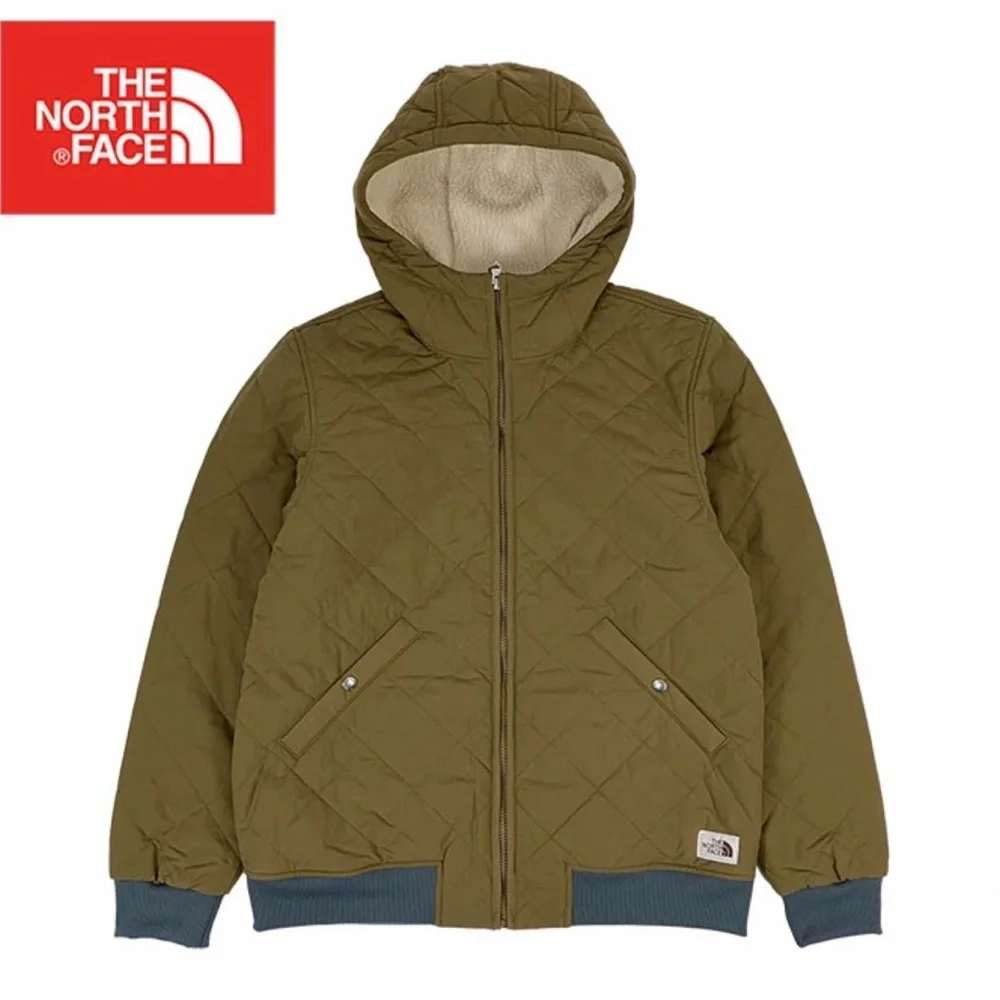 The North Face Cuchillo Full Zip Hooded Jacket Military Green Olive- Size XL